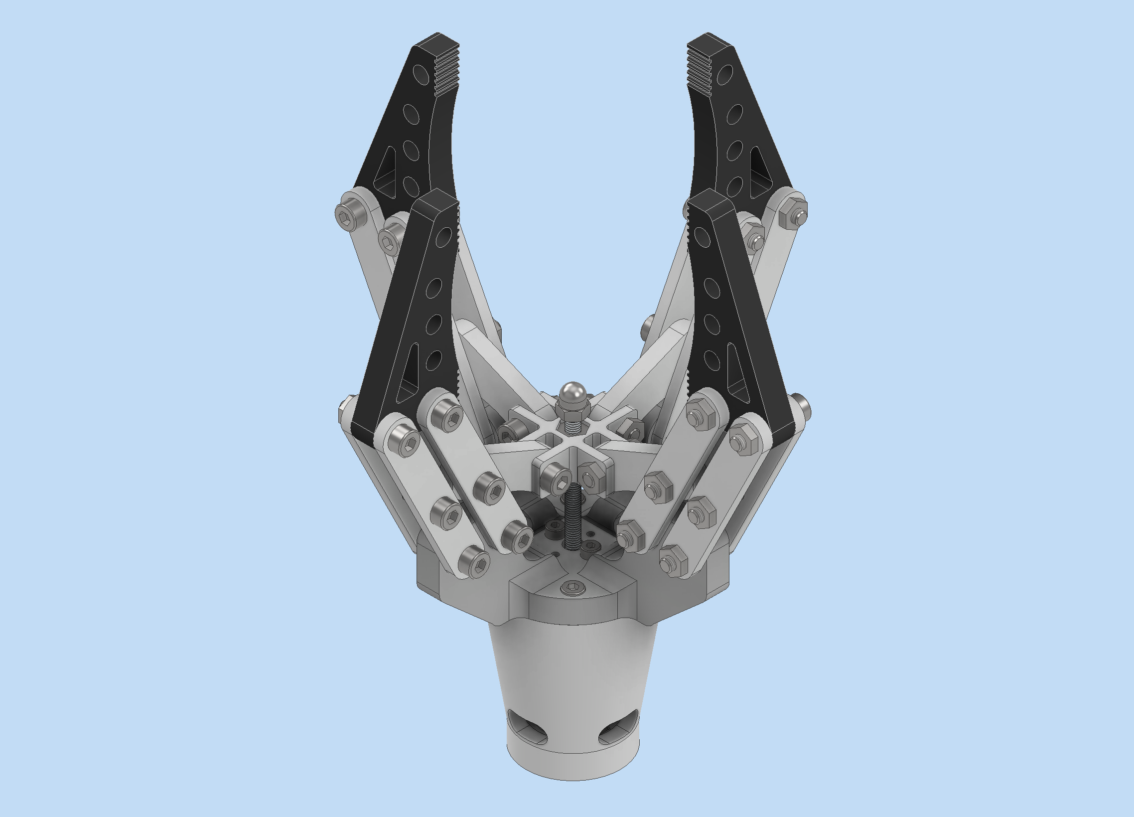 4 finger robotic gripper