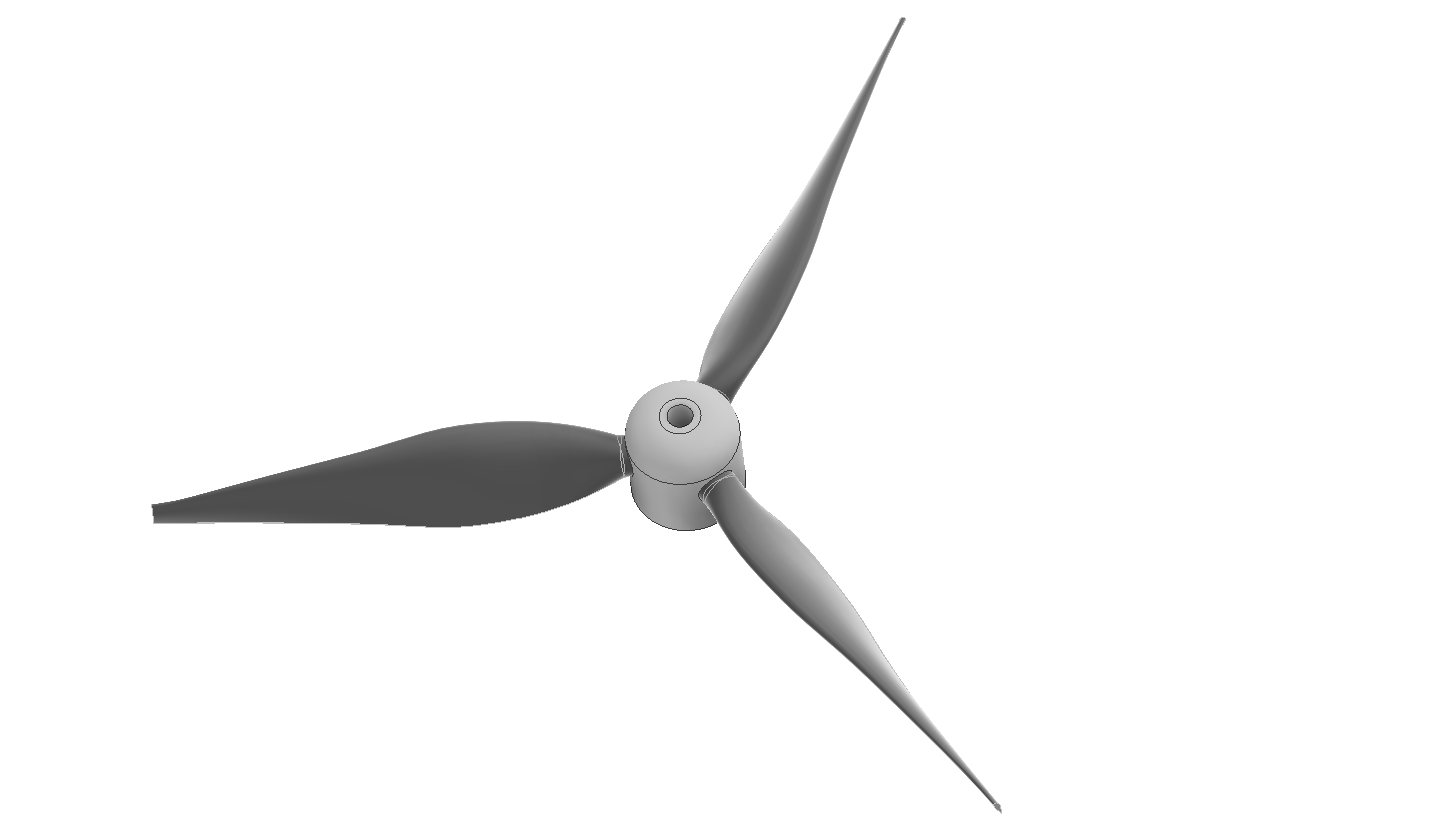 horizontal axis wind turbine blade