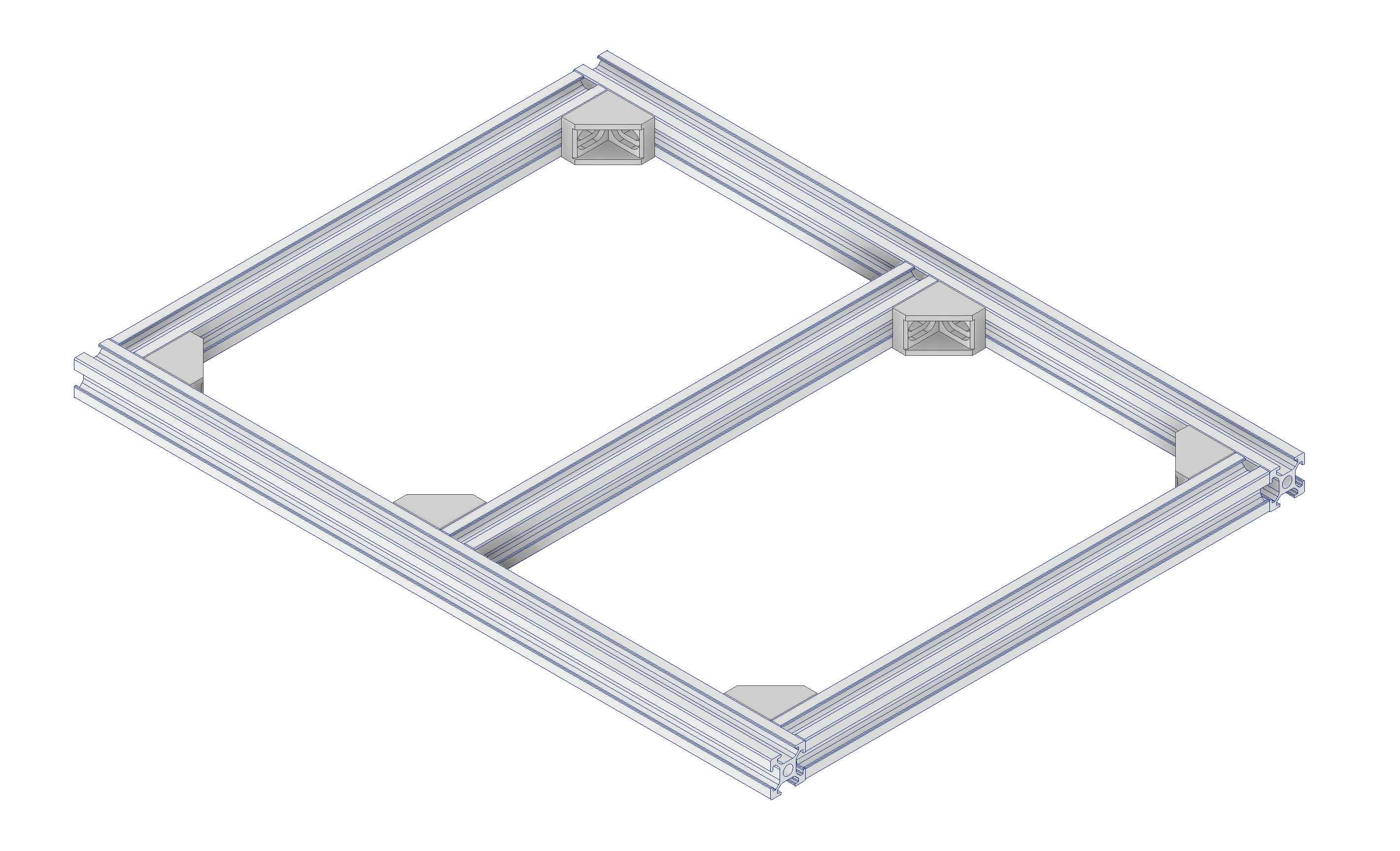 t slot 1515 frame with angle brackets 152020